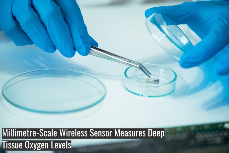Millimetre-Scale Wireless Sensor Measures Deep Tissue Oxygen Levels